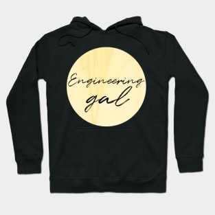 Engineering Gal Yellow Hoodie